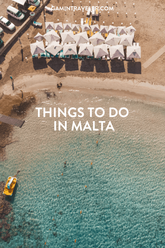 THINGS TO DO IN MALTA