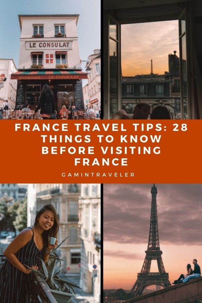 France travel tips, facts about France, things to know before visiting France