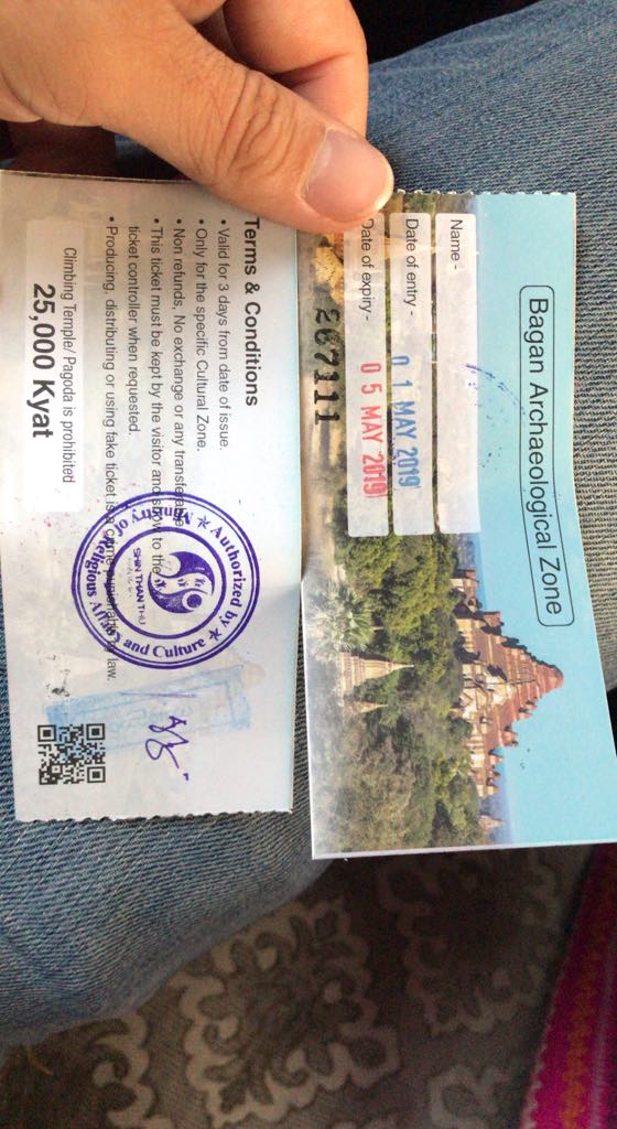 how to get to Bagan, entrance fee in Bagan, yangon to bagan