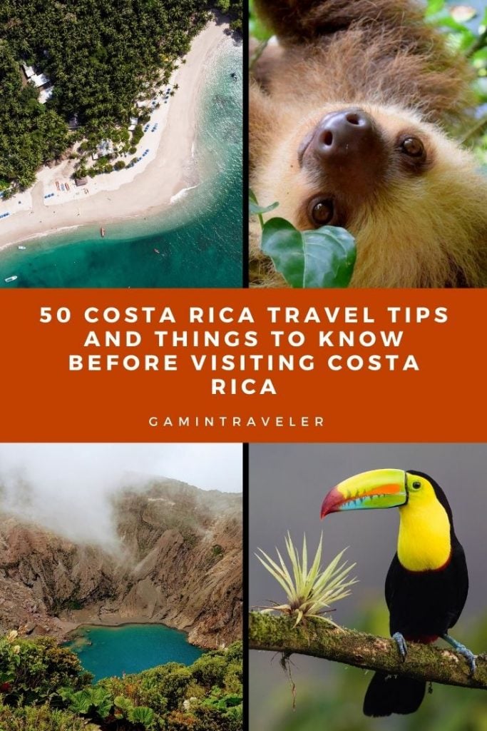 Costa Rica travel tips, things to know before visiting Costa Rica, facts about Costa Rica, Beaches in Costa Rica