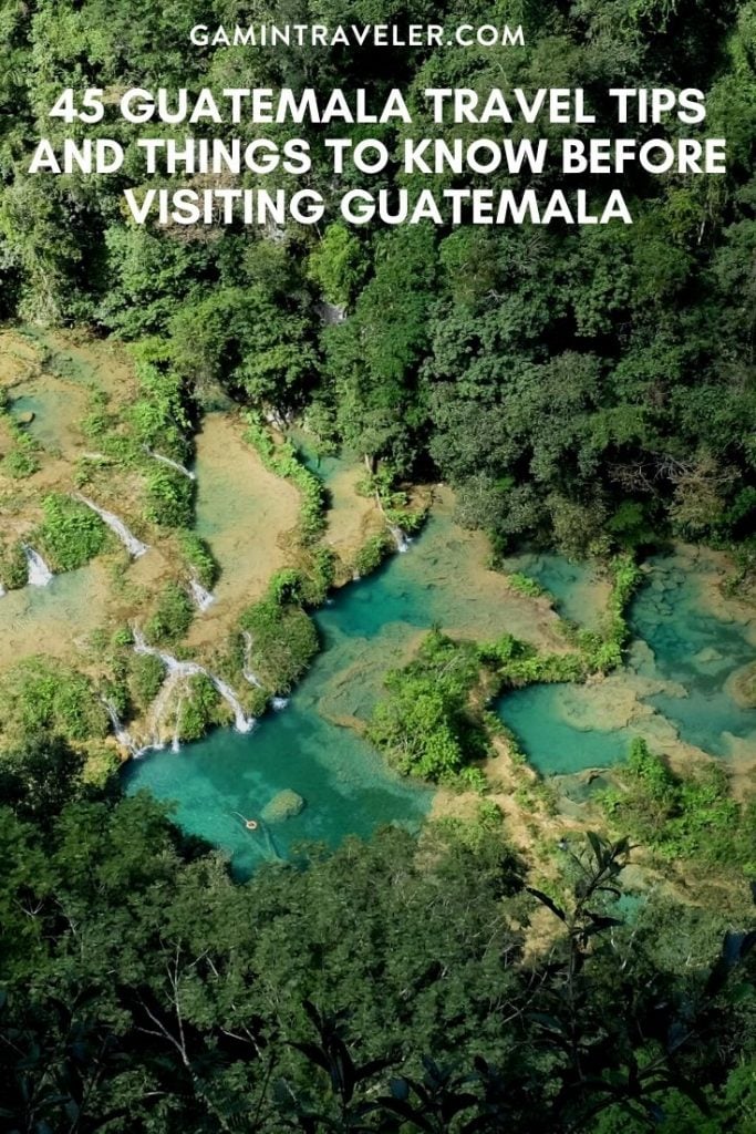 Guatemala travel tips, things to know before visiting Guatemala, facts about Guatemala