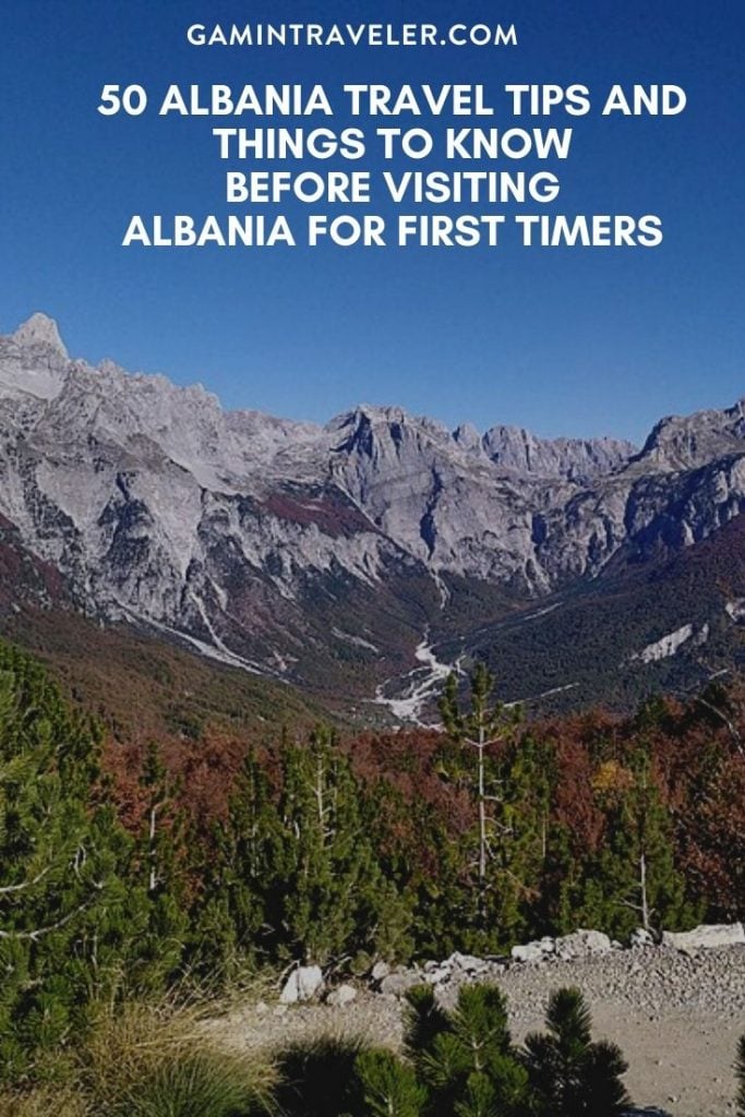 Albania Travel Tips, things to know before visiting Albania, facts about Albania