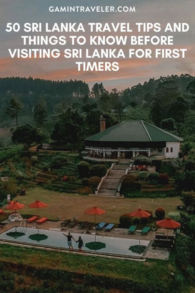  Sri Lanka travel tips, things to know before visiting Sri Lanka, facts about Sri Lanka