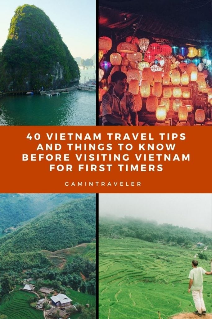 Vietnam travel tips, things to know before visiting Vietnam, facts about Vietnam