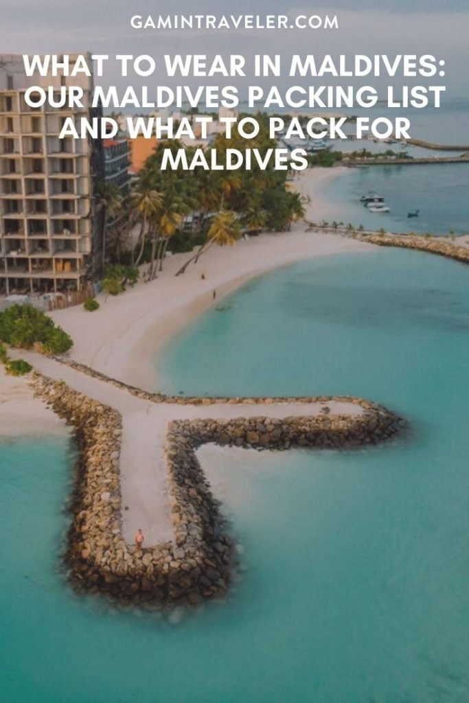 what to pack for maldives, maldives packing list, what to wear in maldives, what to wear in the maldives, maldives packing checklist