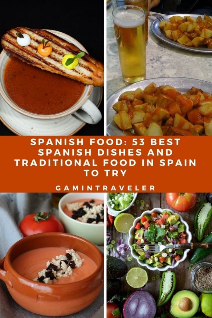 Spanish Food, spanish cuisine, traditional spanish food, food in Spain, Spanish dishes