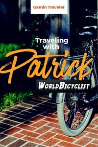 Patrick Schroeder has been traveling the world for 6 years by bicycle.