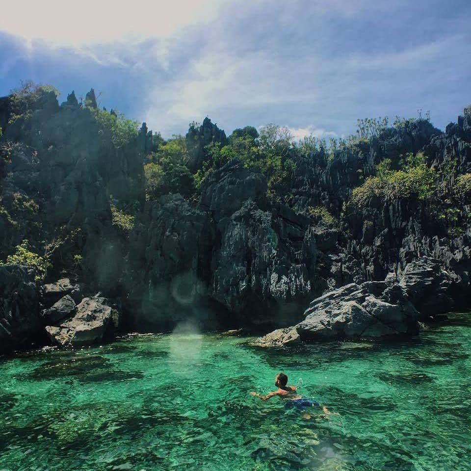 Palawan tourist spots, Small Lagoon