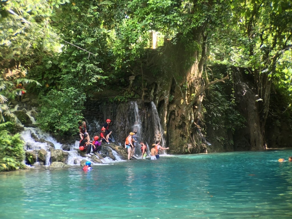 How to get to Kawasan Falls, Cebu, things to do in Cebu, Kawasan Falls Canyoneering, Moalboal to Kawasan Falls, Kawasan Falls to Oslob, where to sleep in Kawasan Falls, Kawasan Falls room rates
