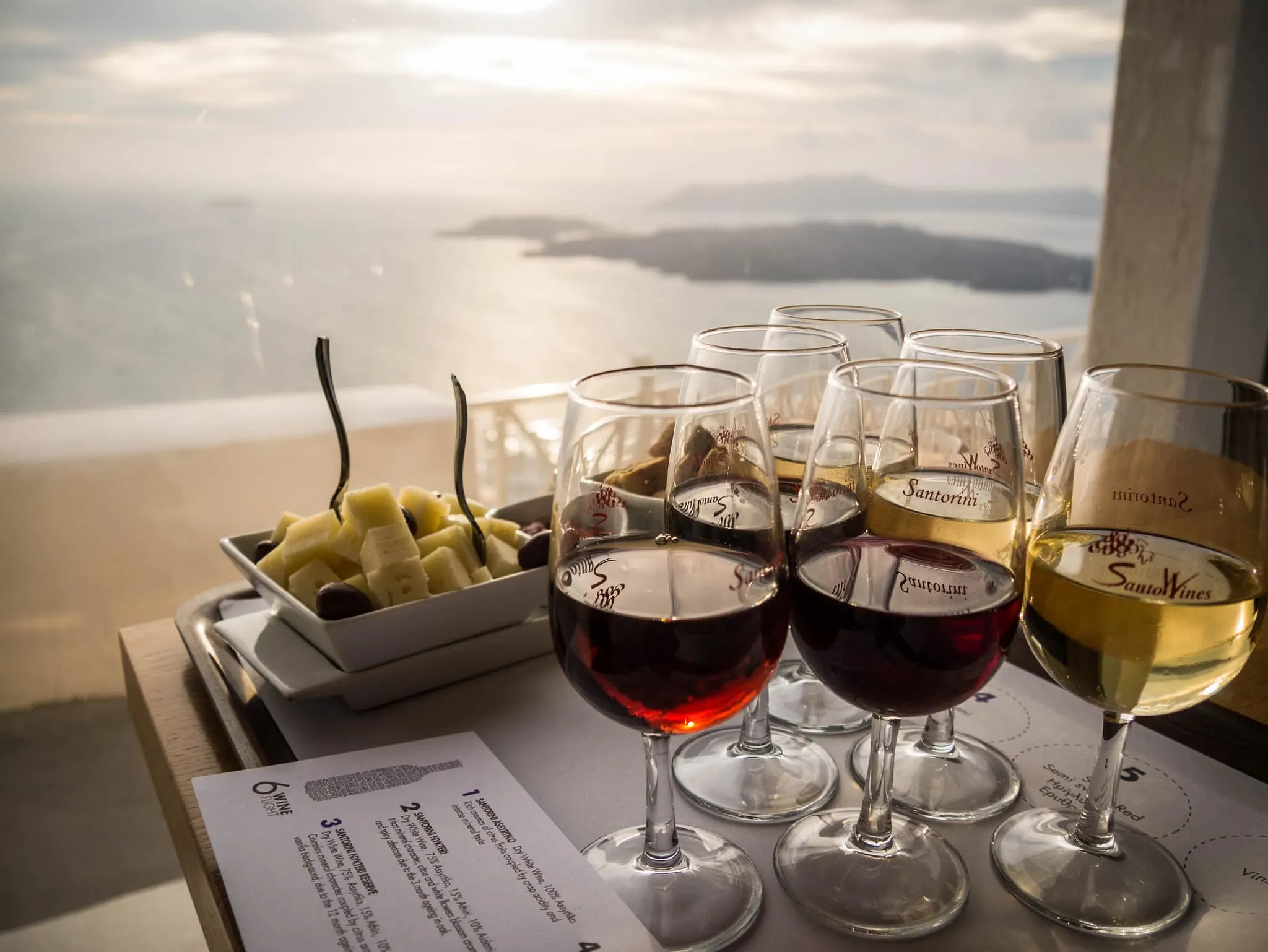 Things to do in Santorini, Places to visit in Santorini, Food to try in Santorini, Santorini wine tour, SantoWines