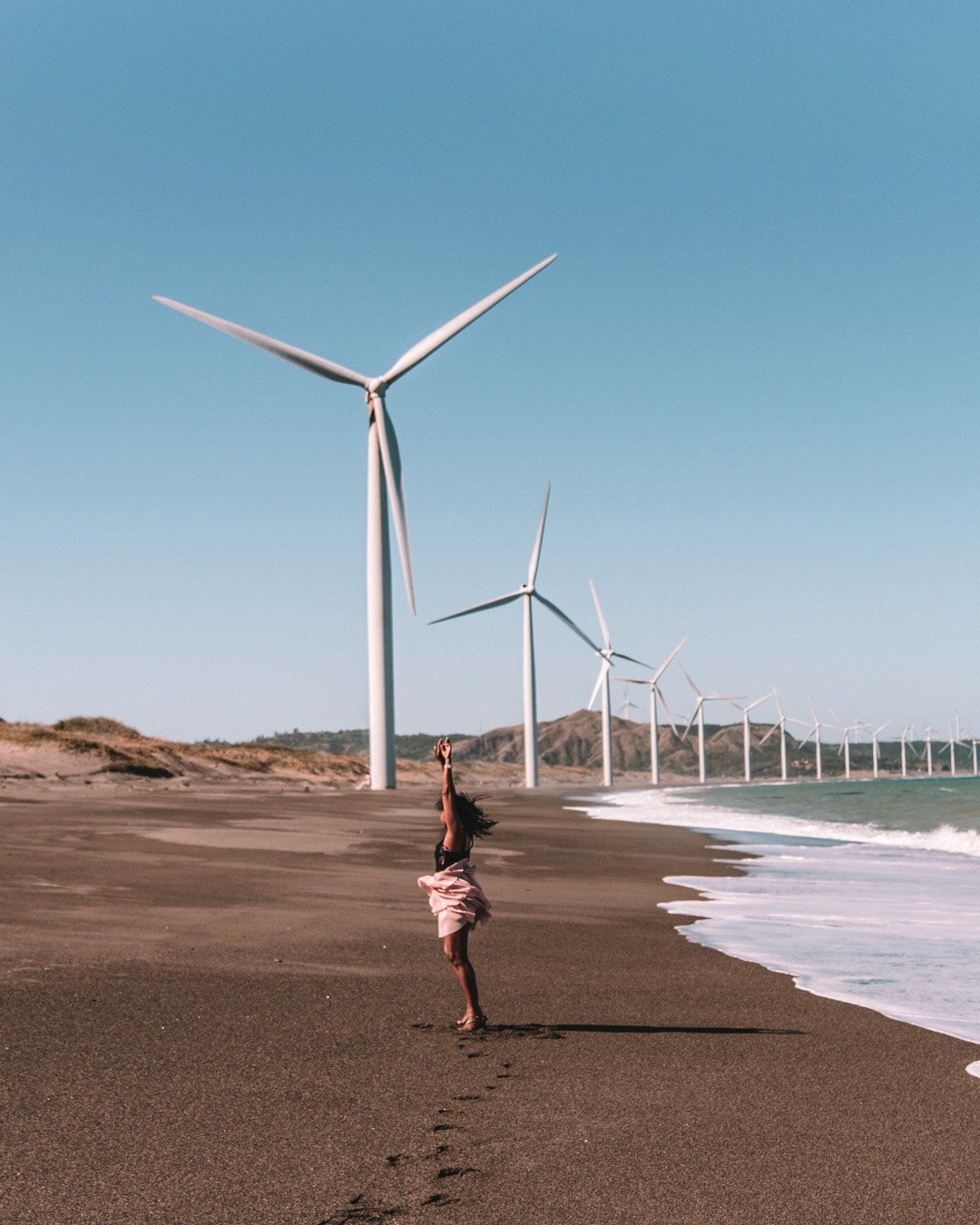 things to do in Laoag, bangui windmills, things to do in pagudpud