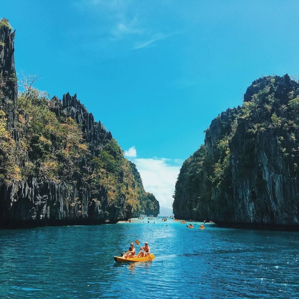top instagrammable places in the Philippines, big lagoon el nido