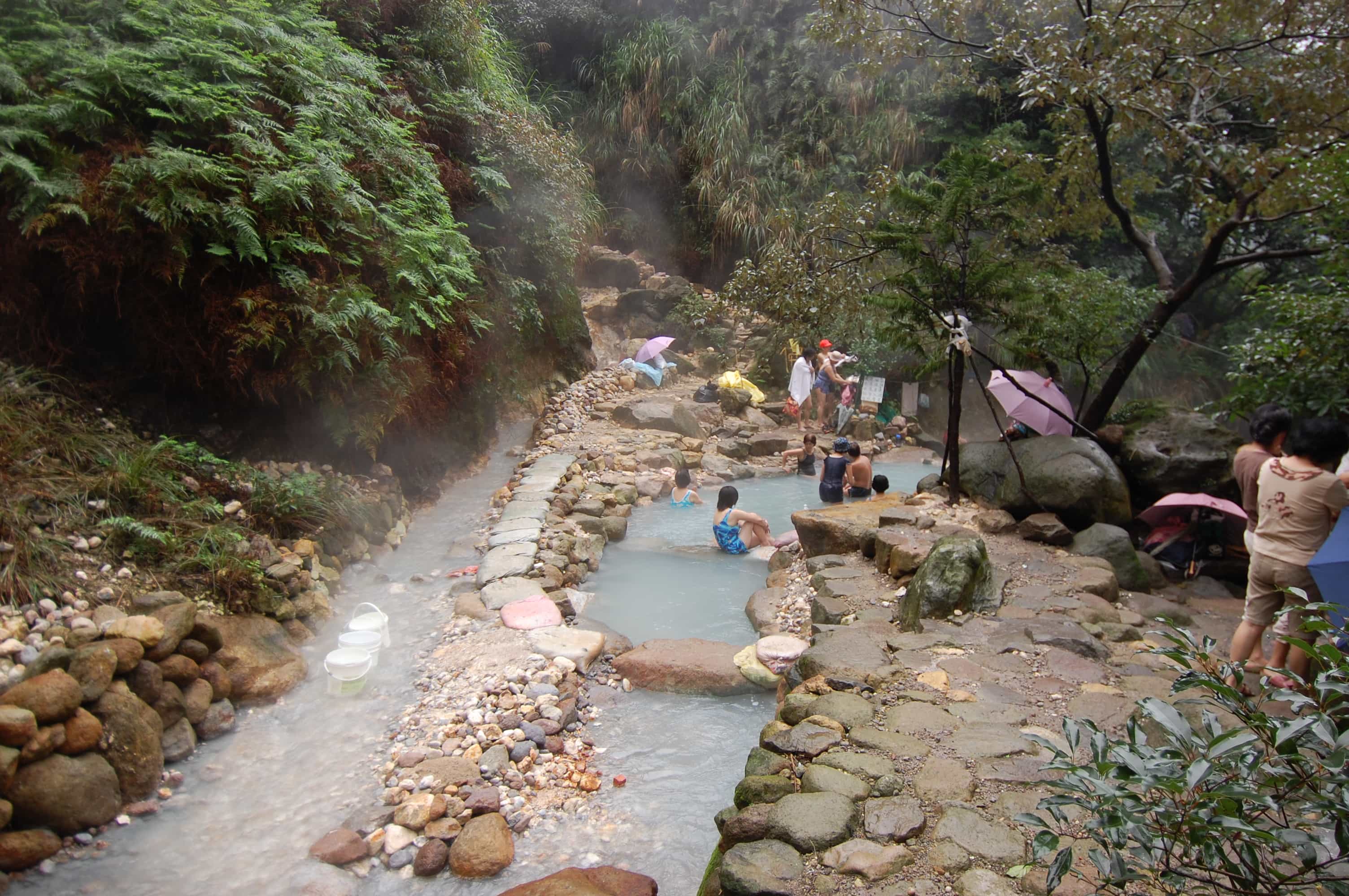 instagrammable places in Taiwan, Ba Yan wild hotsprings