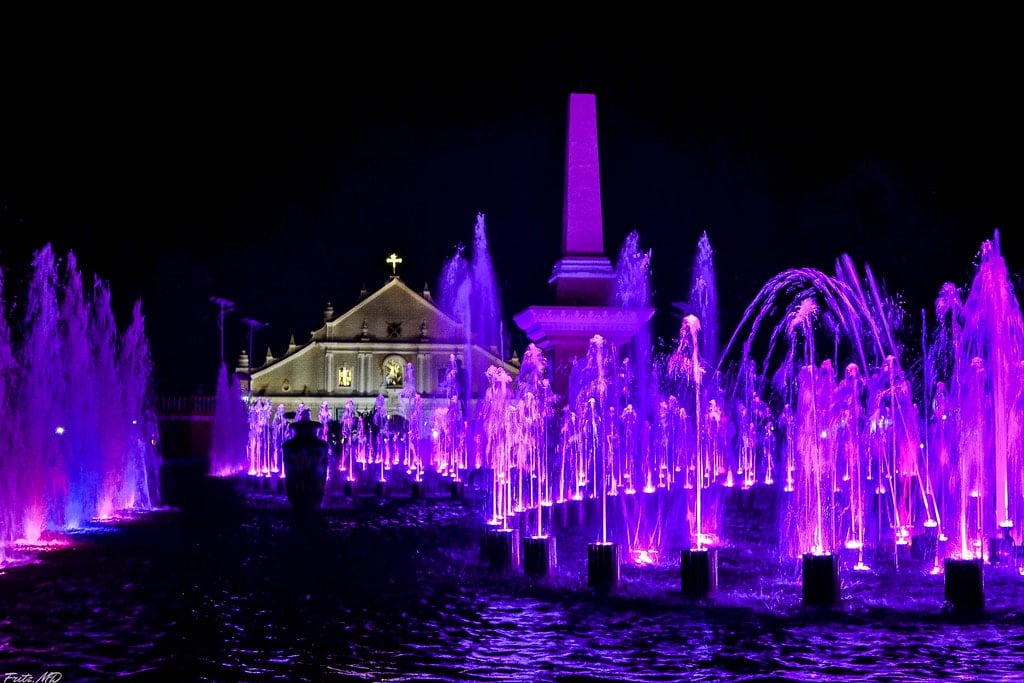 Dancing Fountain Show at Plaza Salcedo, Vigan tourist spots, things to do in Vigan