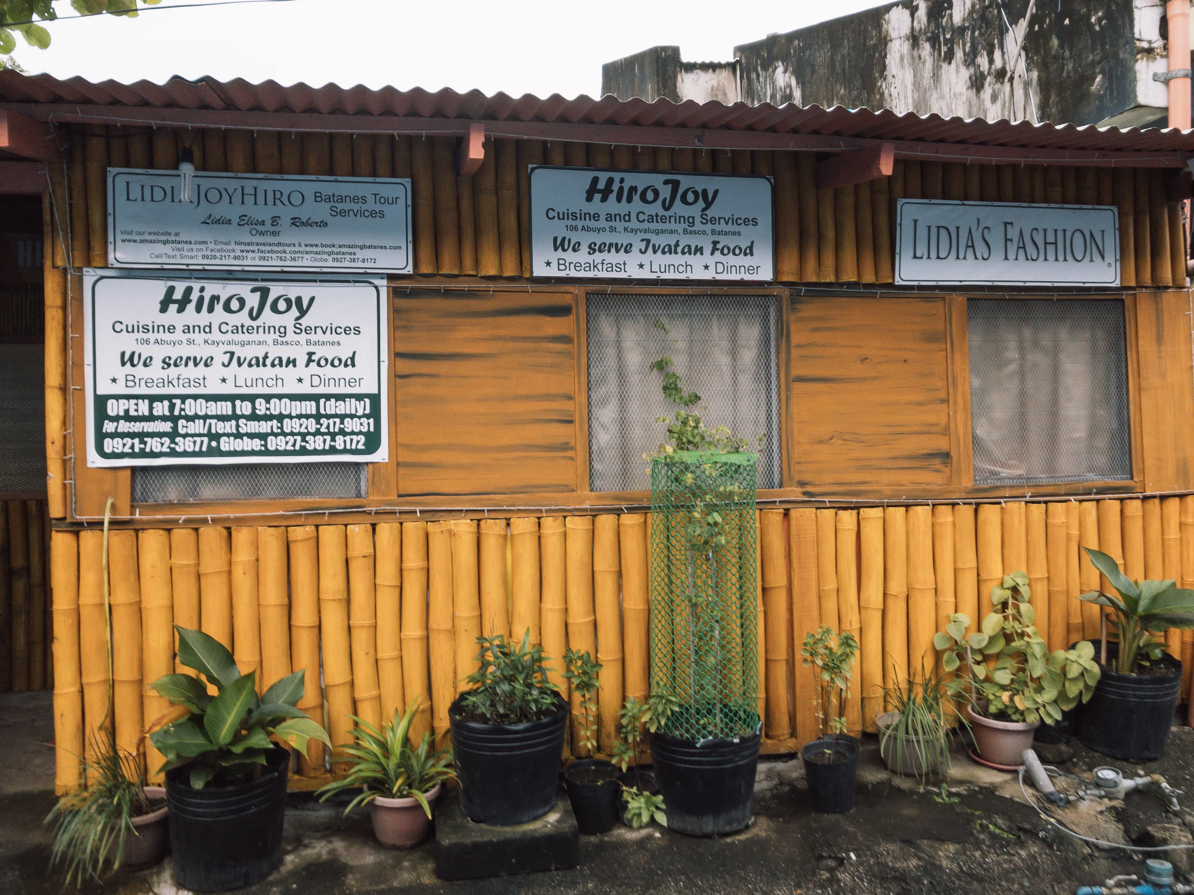hiro Joy cafe in Batanes, food to try in Batanes, Transportation around Batanes, Batanes tourist spots, atms in batanes, wifi connection in batanes, how to go to Batanes, coconut juice
