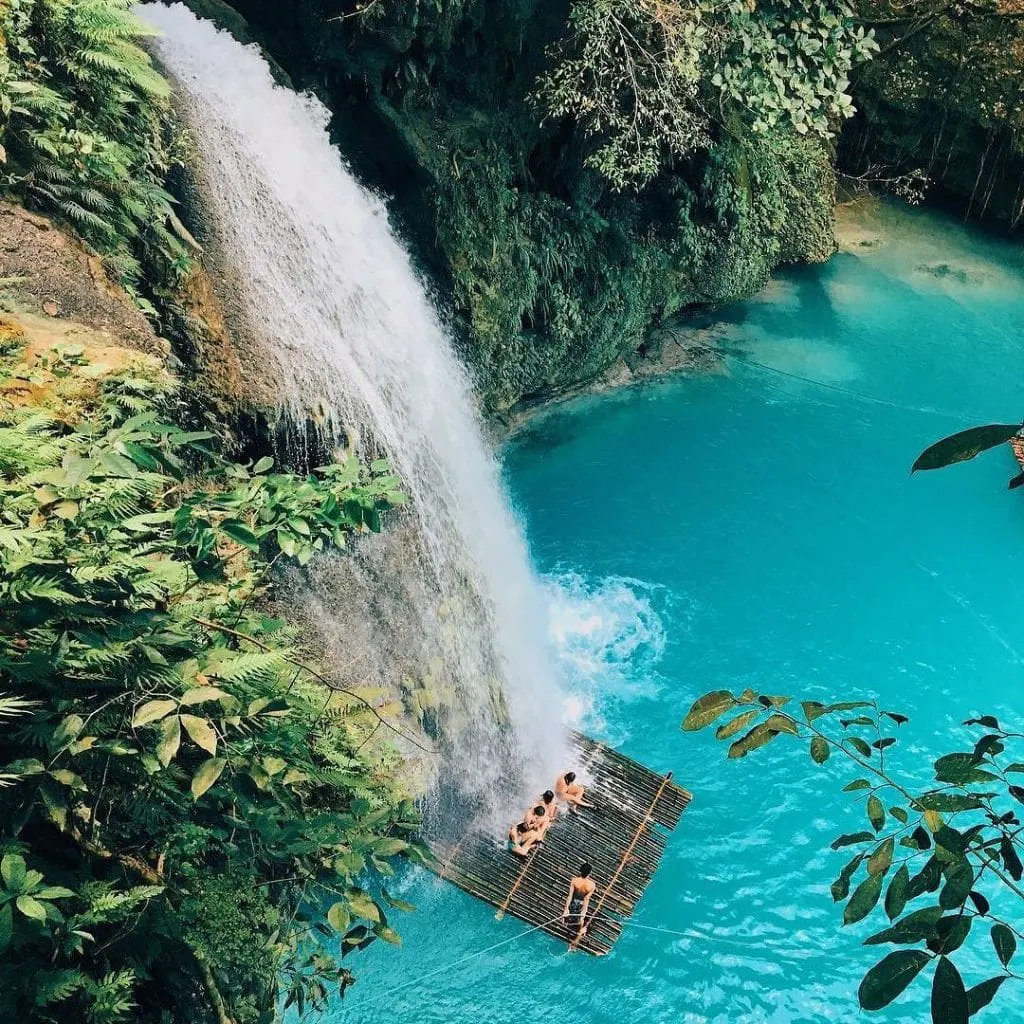 cebu tourist spot falls