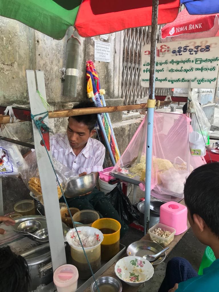 street food in Yangon