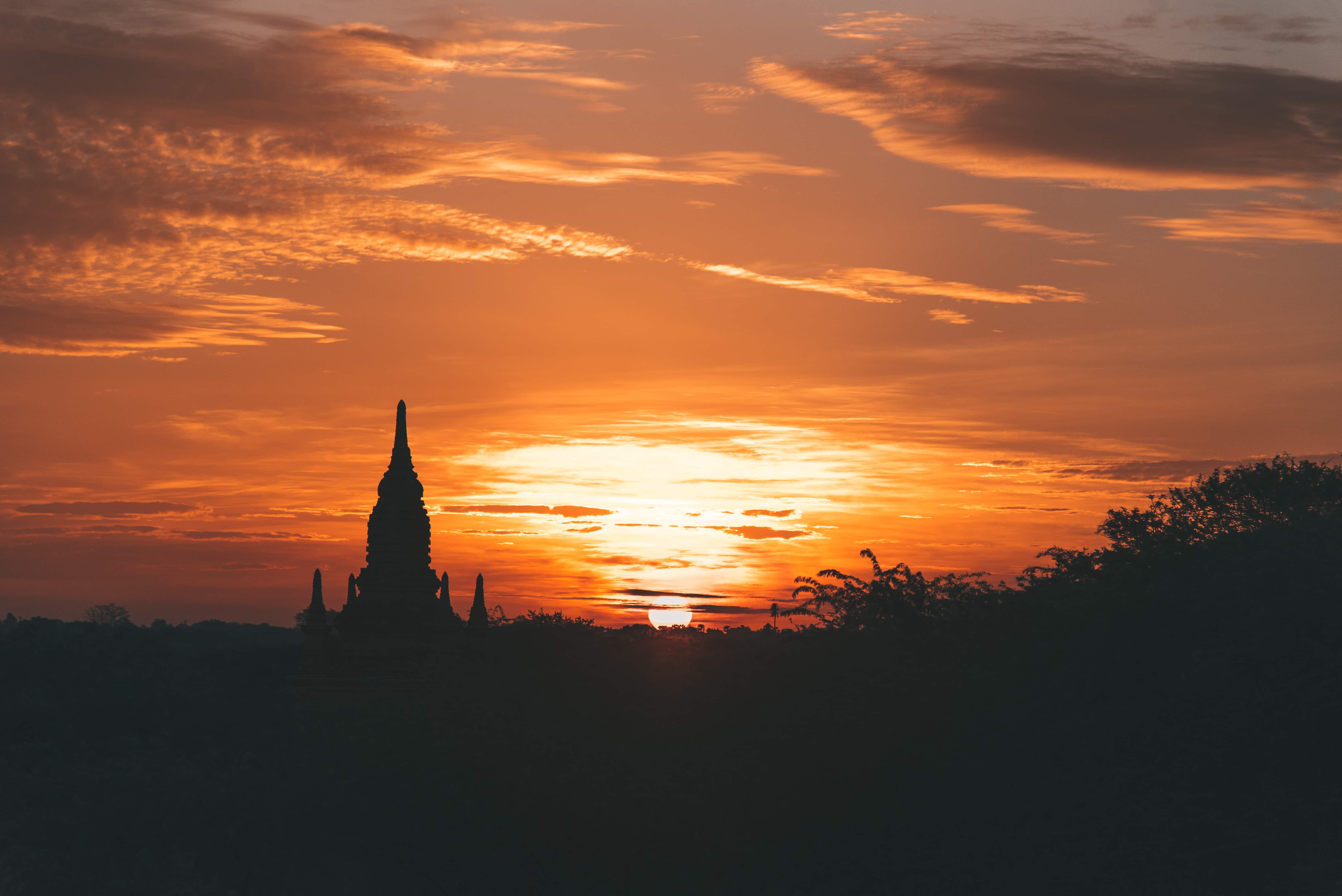 sunrise in Bagan, things to do in Bagan, bagan travel guide, view point for sunrise in Bagan