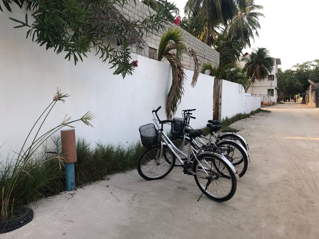 rent a bicycle in Maldives