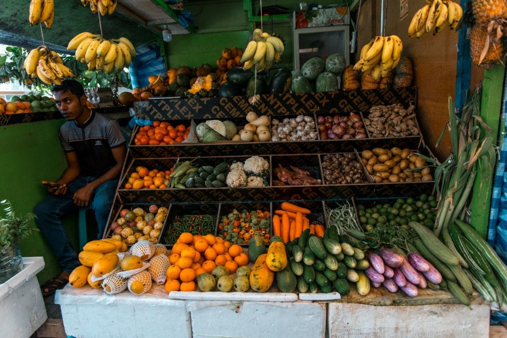 Local market Hulhumale, Maldives itinerary