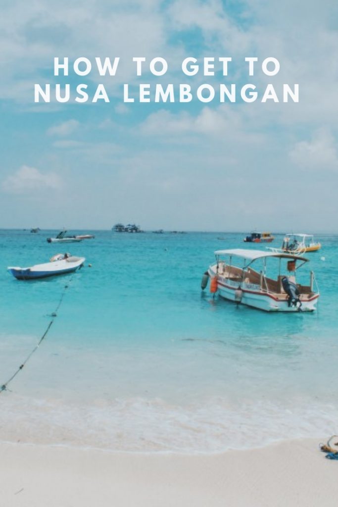 getting to nusa lembongan