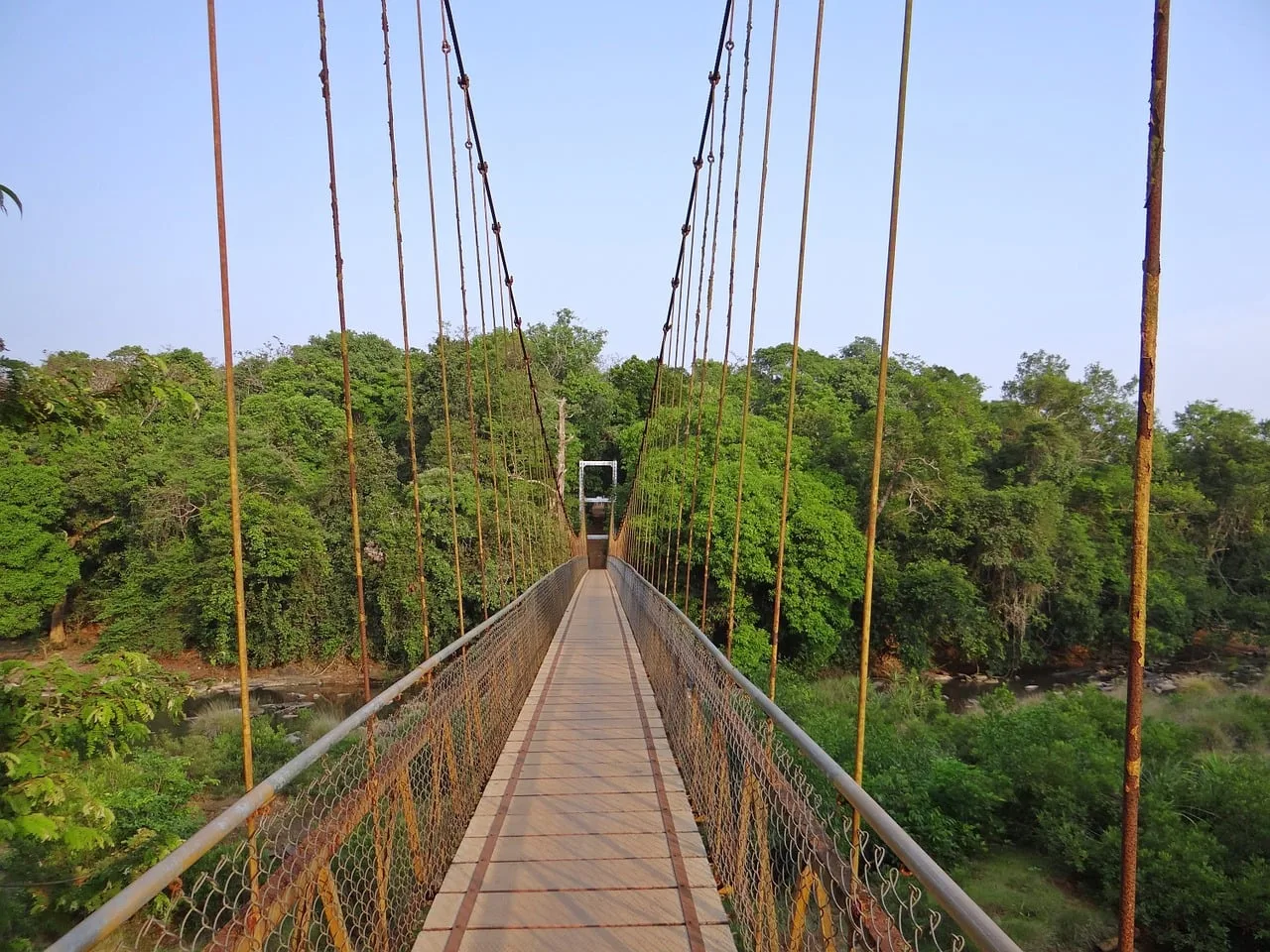 Bamboo Hanging Bridge, places to visit in Bohol