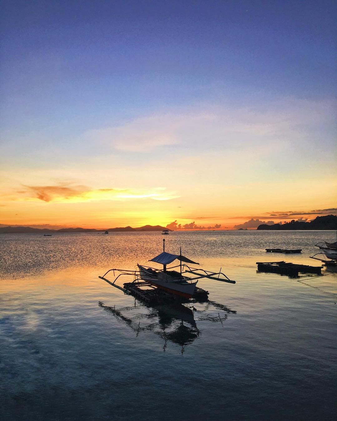  sunsets in the Philippines, sunset in San Vicente Palawan