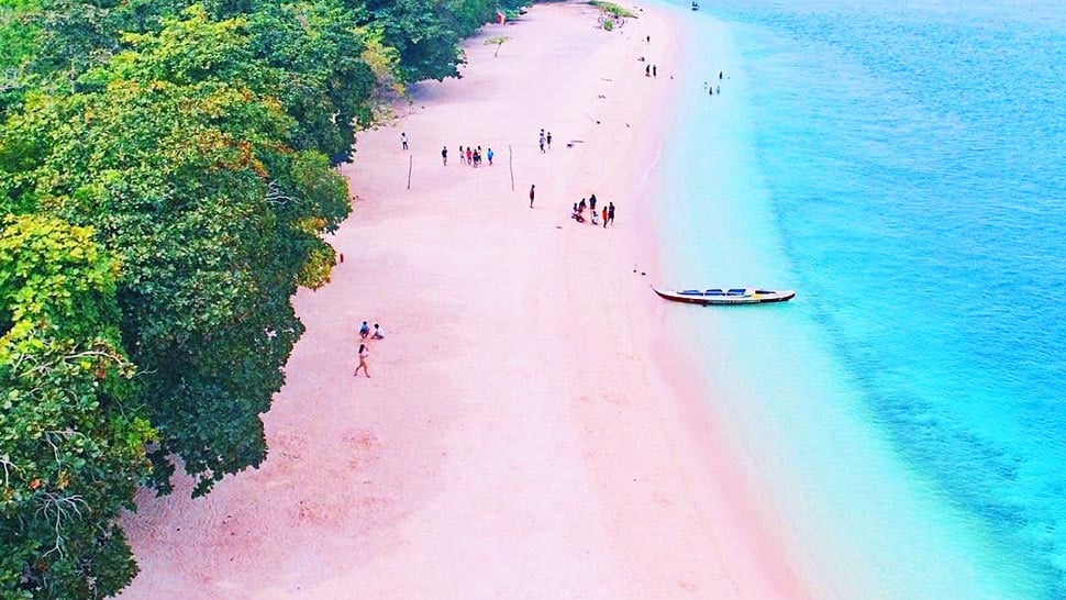 Pink Sand Beach Zamboanga, best beaches in the Philippines