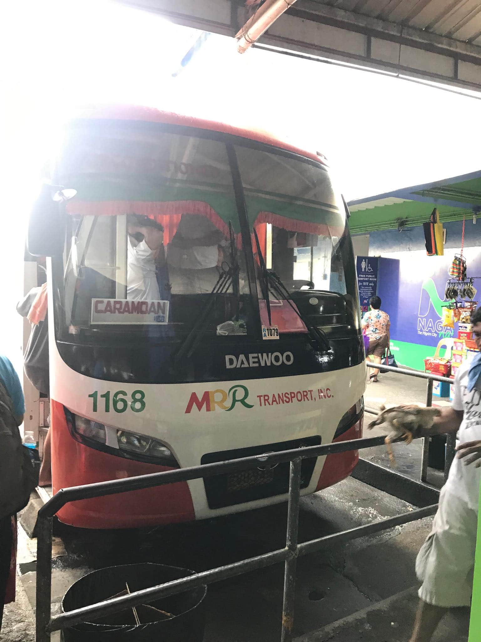Bus Naga to Caramoan