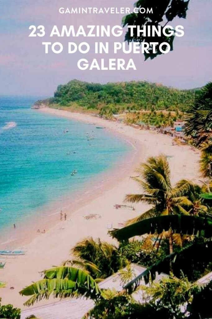 things to do in Puerto Galera and Puerto Galera tourist spots