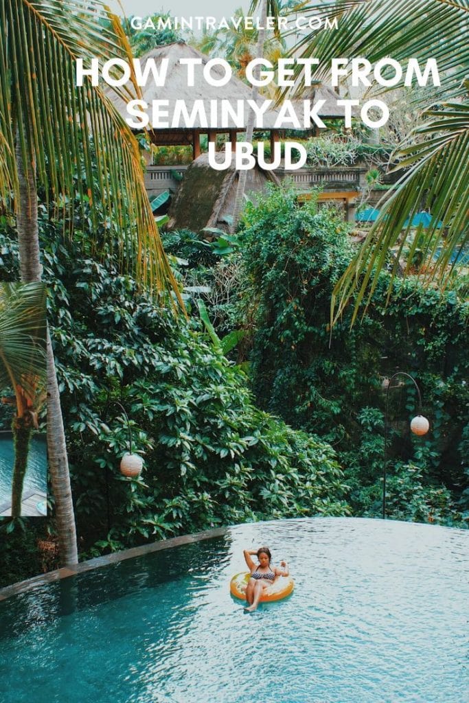 How to get from Seminyak to Ubud - All Possible Ways - Gamintraveler