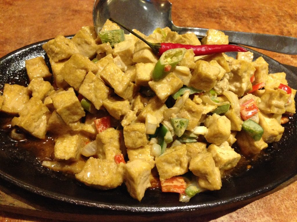 Sizzling Tofu,