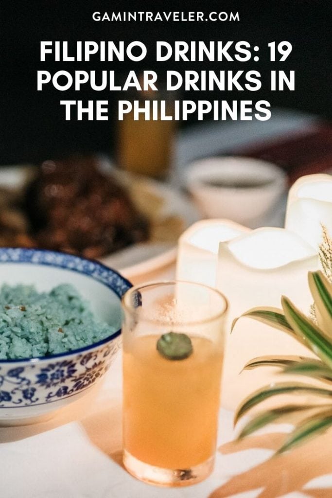 filipino drinks, drinks in the philippines, philippines drinks, filipino beers