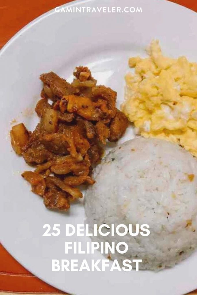 Philippines Breakfast 25 Delicious Filipino Breakfast Gamintraveler