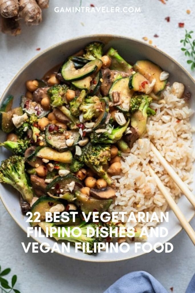 vegetarian filipino dishes, filipino vegetable dishes, vegan filipino dishes, vegan filipino food, vegetarian filipino food