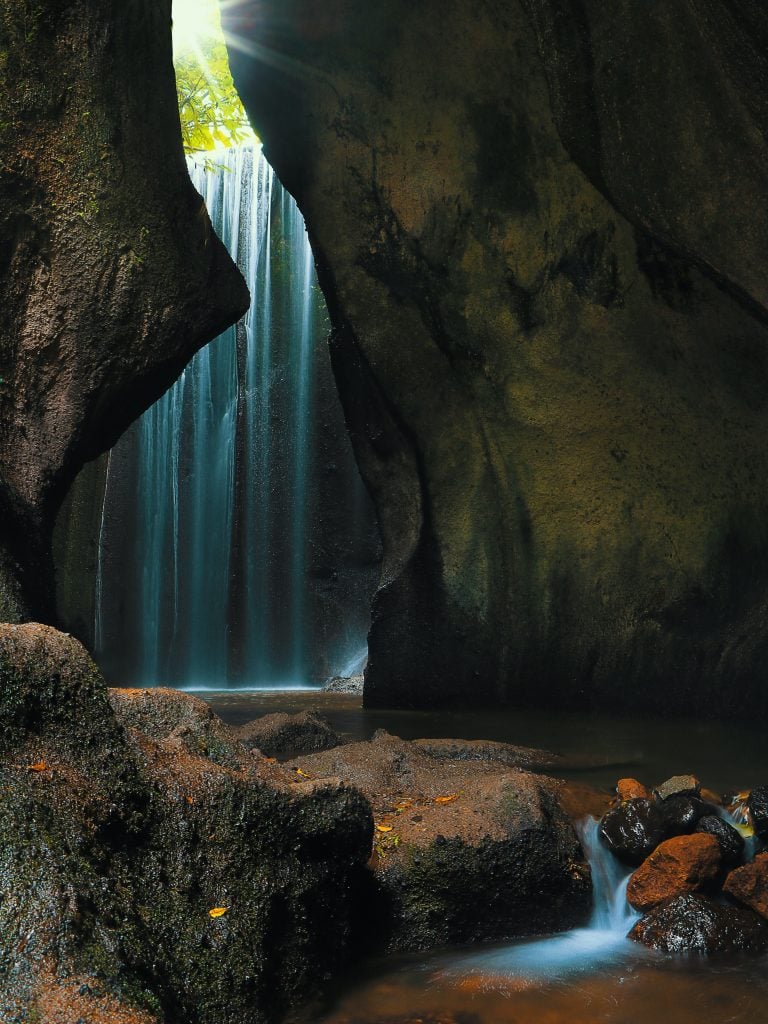 Tukad Cepung Waterfall, ubud itinerary