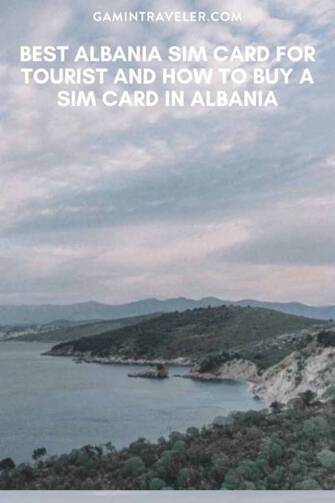 albania travel sim