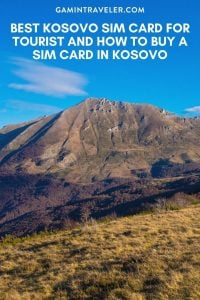 BEST KOSOVO SIM CARD FOR TOURIST AND HOW TO BUY A SIM CARD IN KOSOVO
