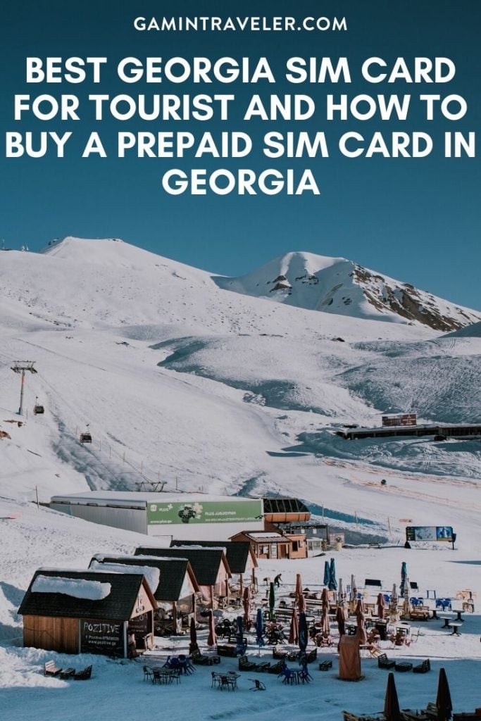 georgia tourist sim card