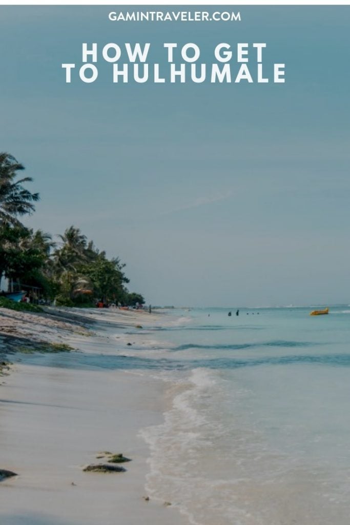 Male to Hulhumale, How to get from Male airport to Hulhumale