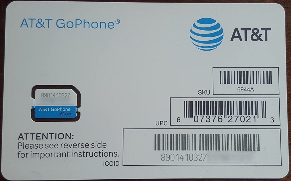 Sim Card Compatibility Chart