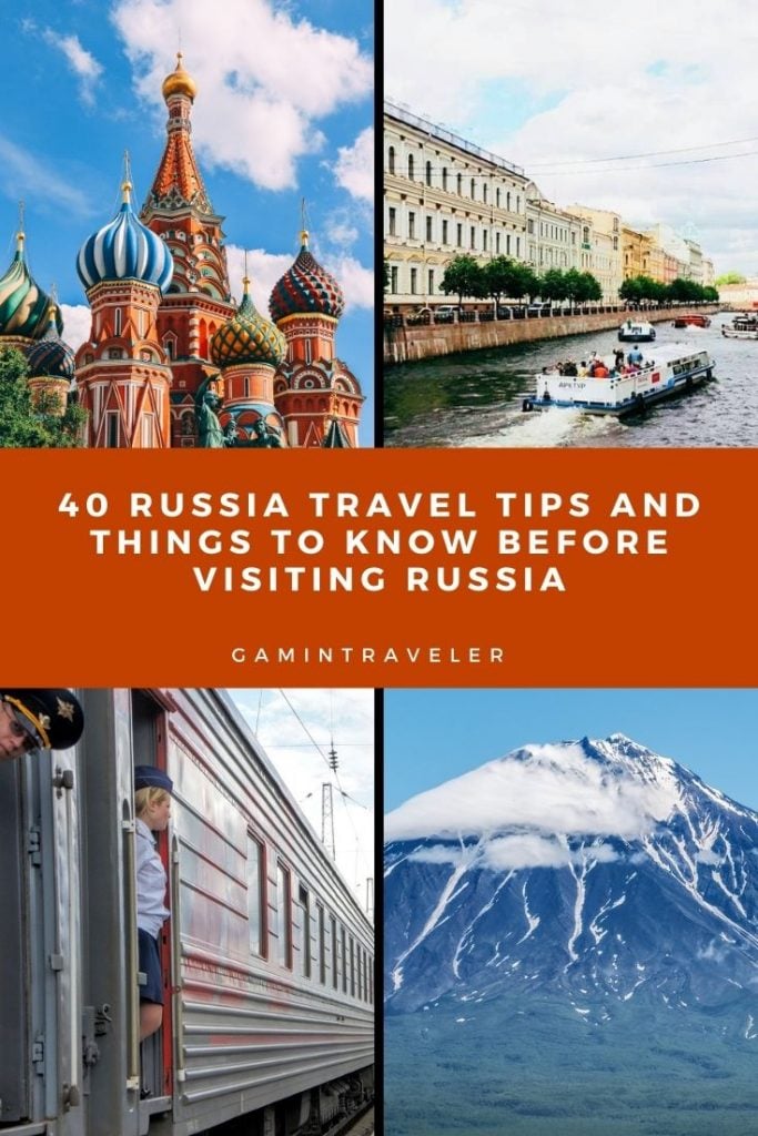 Russia travel tips, things to know before visiting Russia, facts about Russia