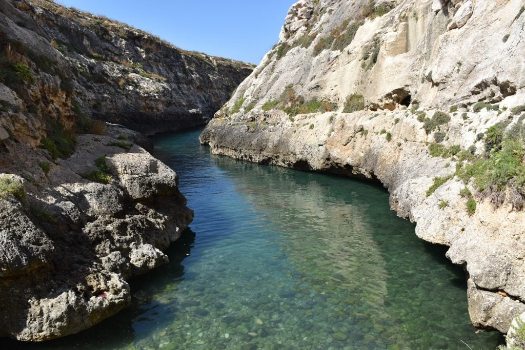 most instagrammable places in Gozo, instagrammable spots Gozo, Wied il-Għasri