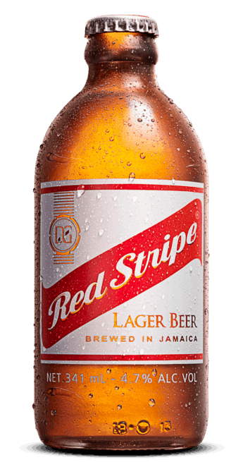 The Red Stripe Beer, jamaican alcoholic drinks, jamaican drinks, drinks in Jamaica, Jamaican beverages,