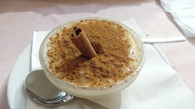 Arroz doce, Portuguese Food, Portuguese cuisine, traditional Portuguese food, food in Portugal, Portuguese dishes