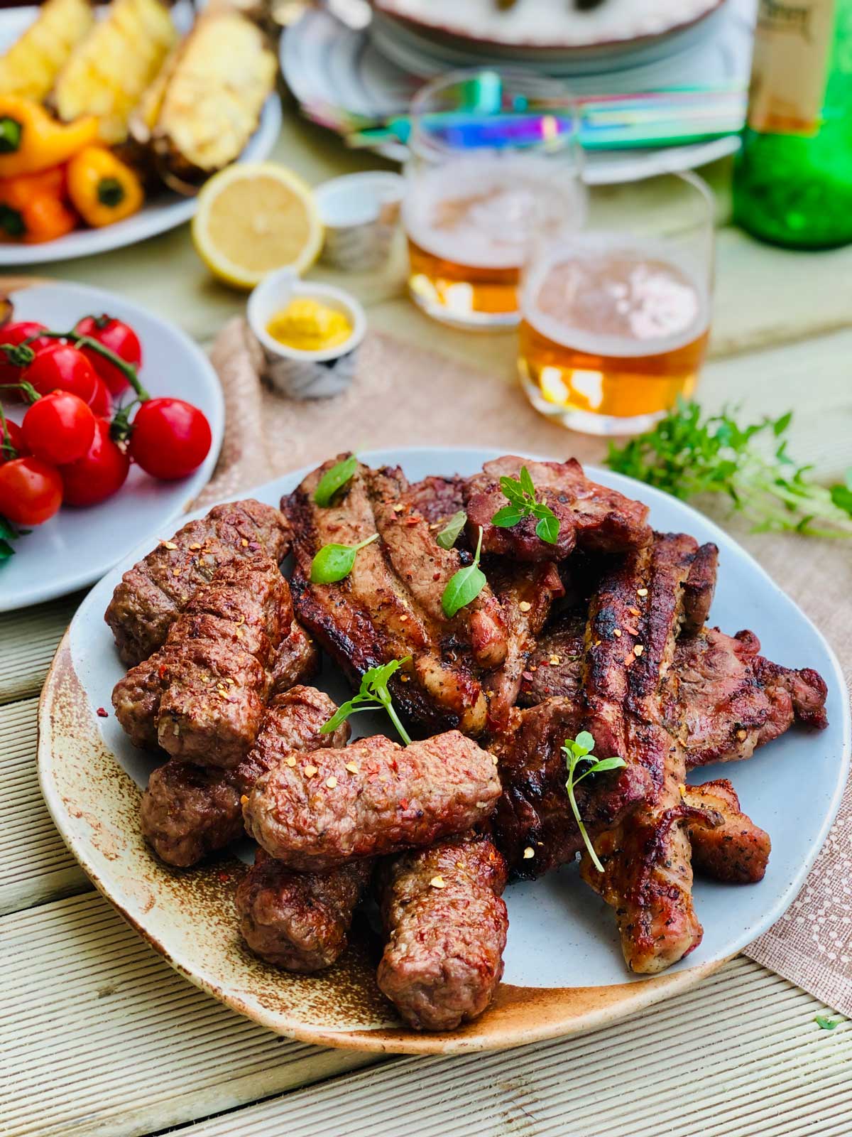 Romanian foods, Traditional food in Romania, What to eat in Romania, Mici, Grilled meat rolls, Romanian Food, Romanian cuisine, Traditional Romanian Food, food in Romania, Romanian dishes