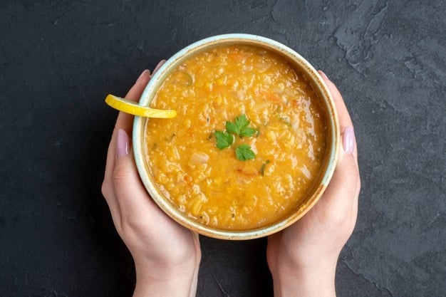 Lentils Soup,
vegetarian food in Panama, vegan food in Panama, Panamanian vegetarian dishes, vegan in Panama, vegetarian in Panama