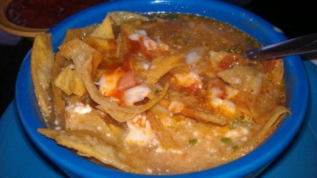 Sopa de Tortillas, vegetarian food in Mexico, vegan food in Mexico, Mexican vegetarian dishes, vegan in Mexico, vegetarian in Mexico