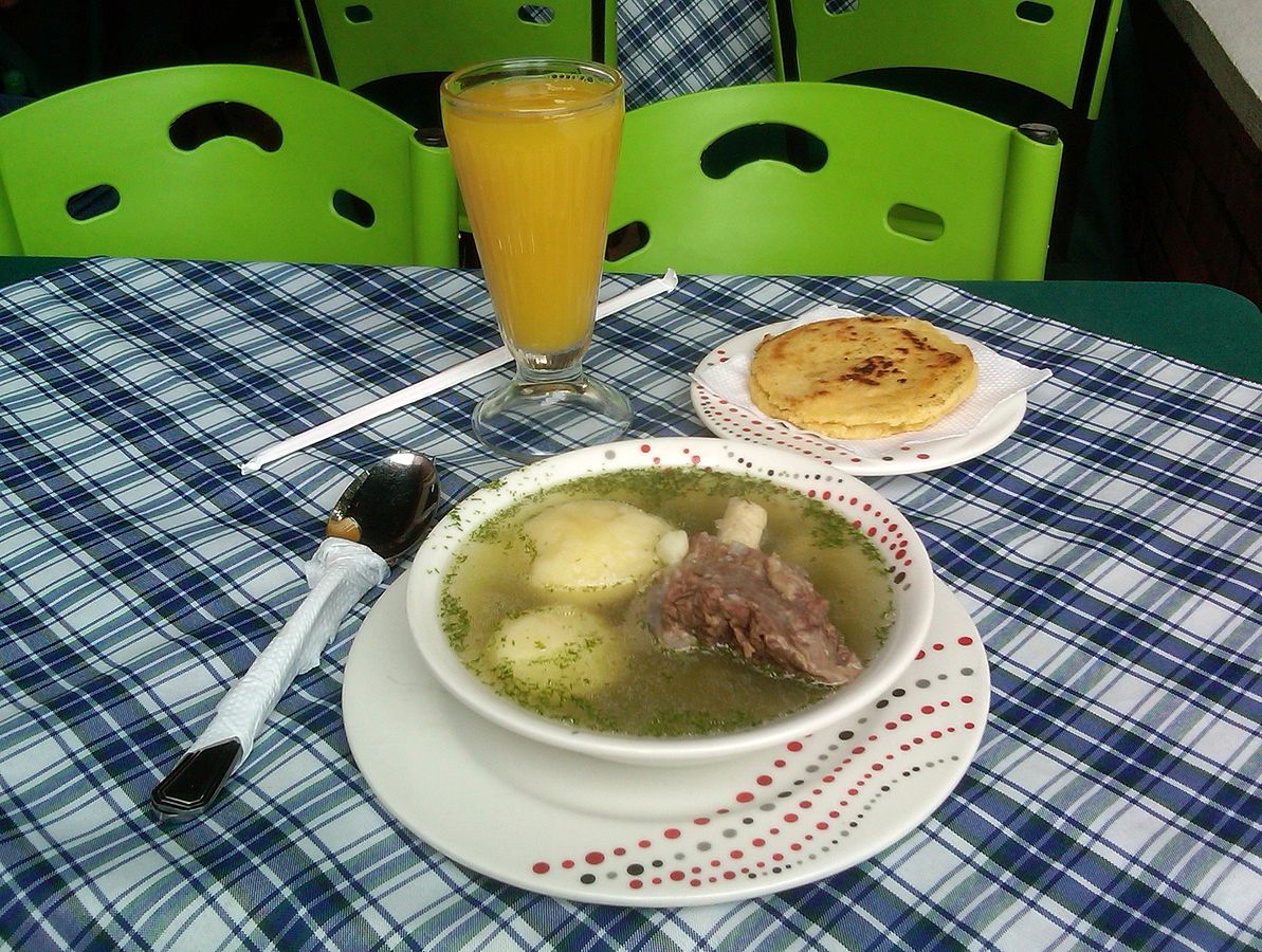Colombian Breakfast, Breakfast in Colombia, Caldo De Costilla 