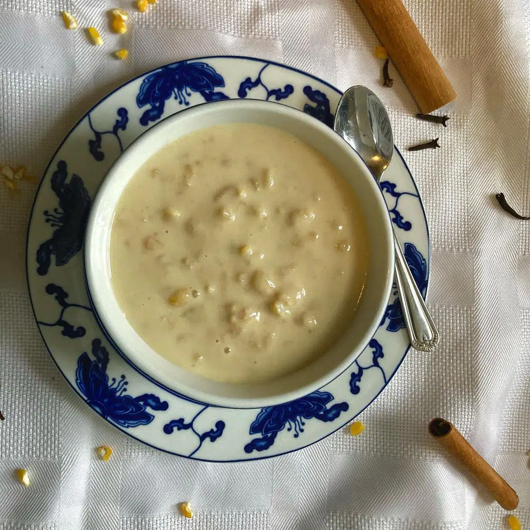 maiz caquiao, chaca, sweet corn pudding, desserts in Dominican Republic, Dominican Republic Desserts